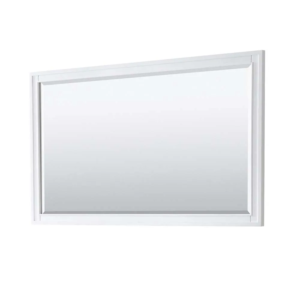 Margate 60 Inch Double Bathroom Vanity in White