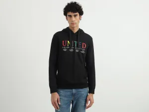 Men Printed Hooded Sweatshirt