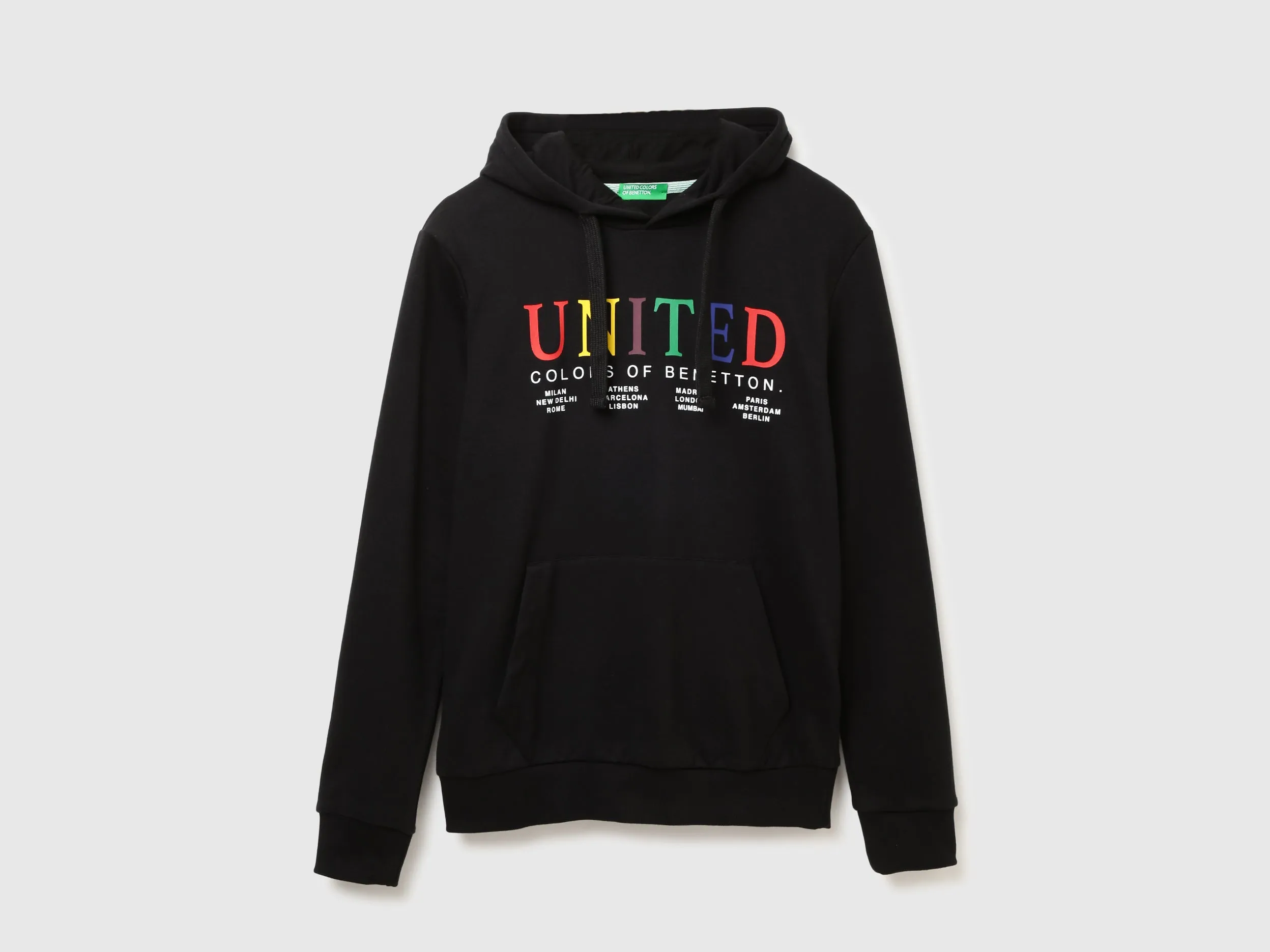 Men Printed Hooded Sweatshirt