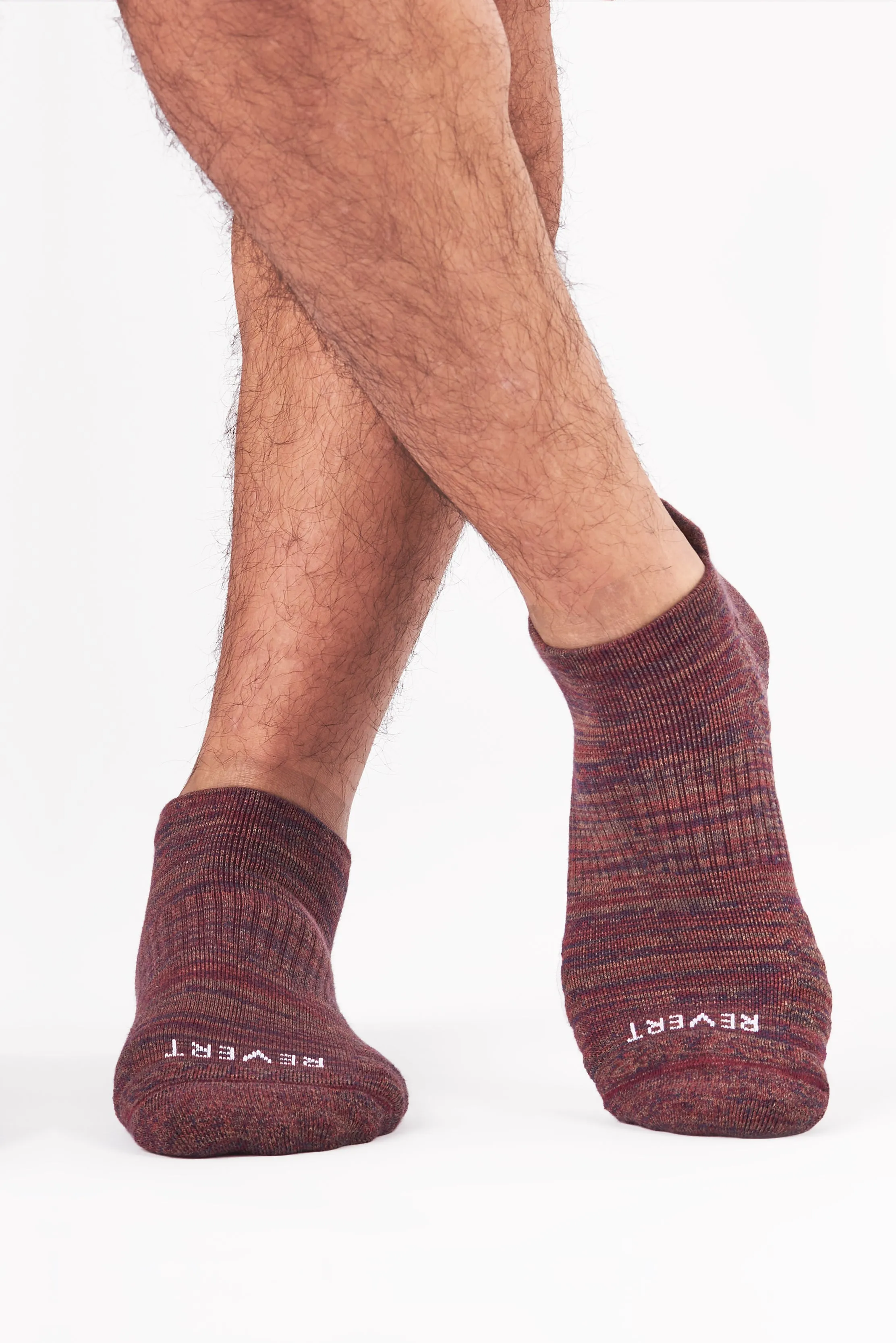 Men's Ankle Essentials: 3-Pack Mid-Weight Comfort Socks