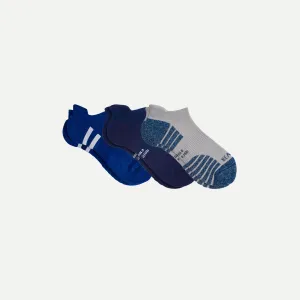 Men's Ankle Essentials: 3-Pack Mid-Weight Comfort Socks