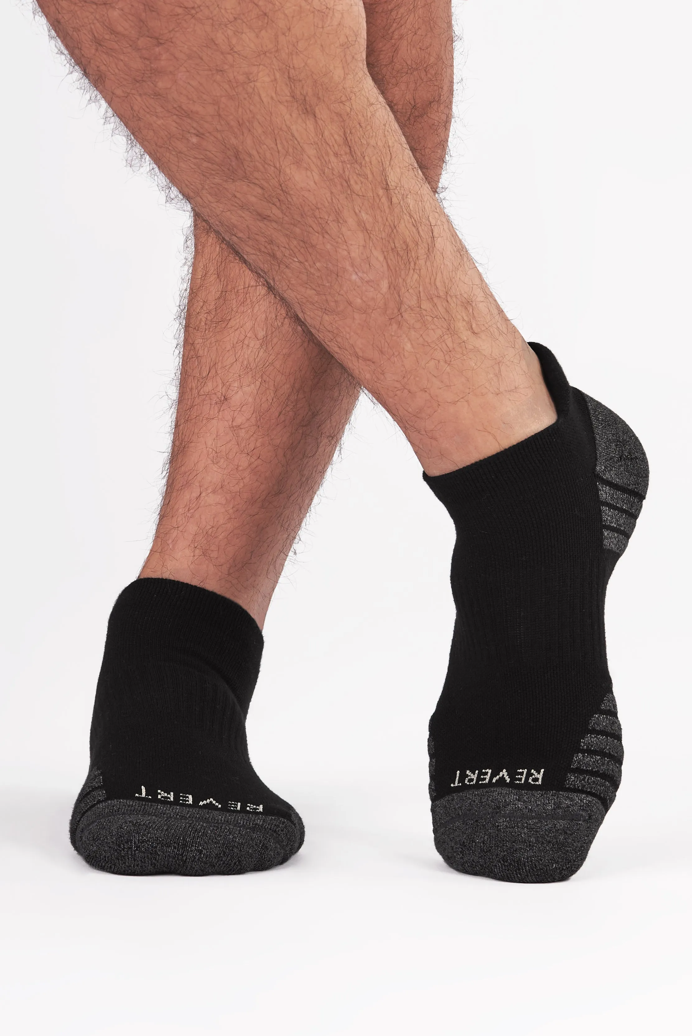 Men's Ankle Essentials: 6-Pack Mid-Weight Comfort Socks