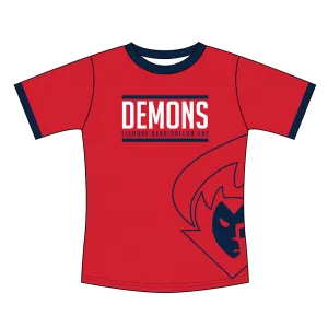 Mens Short Sleeve Warm Up Top Lismore Derri FC
