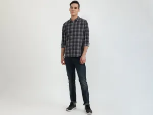 Mens Slim Fit Check Shirt