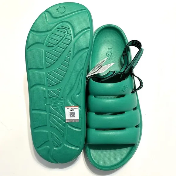 Men's UGG Sport Yeah Sandal Slide Green Size 12 US [1132150] EDGR