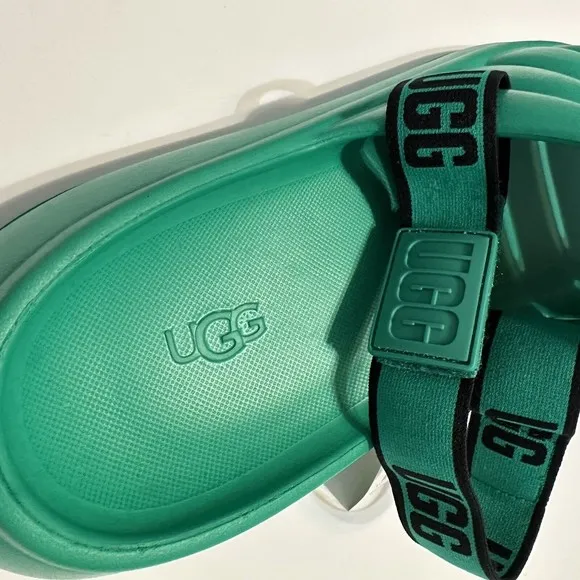 Men's UGG Sport Yeah Sandal Slide Green Size 12 US [1132150] EDGR