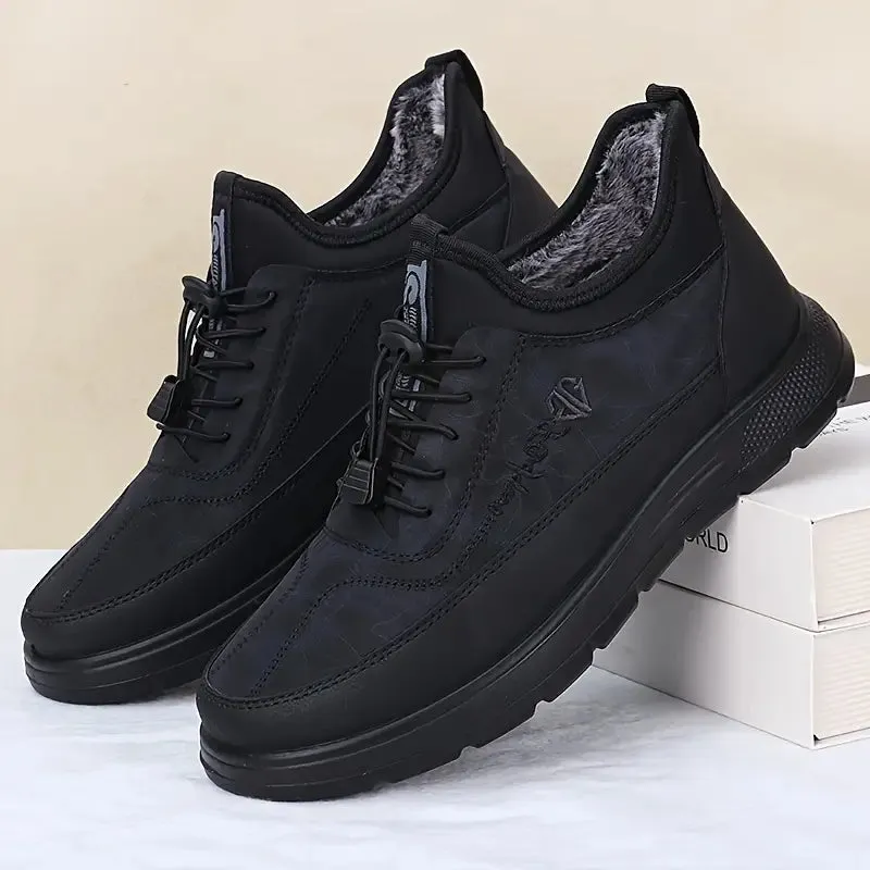Men's Winter Warm Fleece-Lined Sneakers