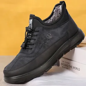 Men's Winter Warm Fleece-Lined Sneakers
