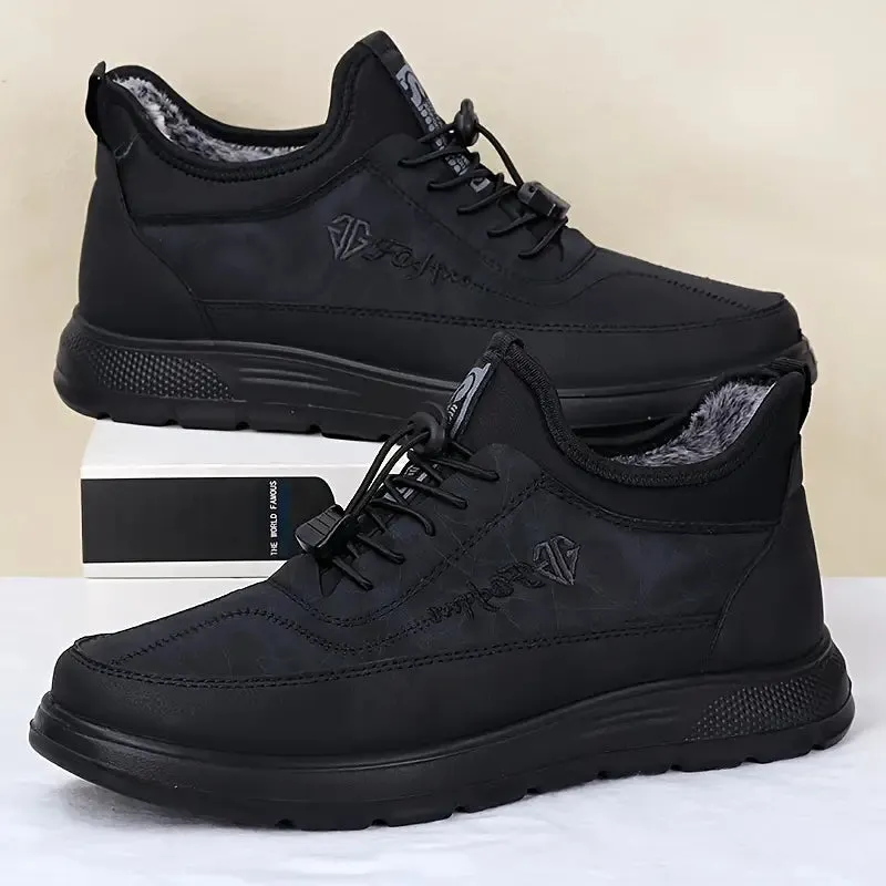 Men's Winter Warm Fleece-Lined Sneakers