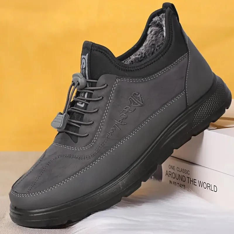 Men's Winter Warm Fleece-Lined Sneakers