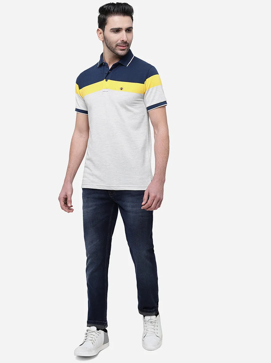 Mid Blue Washed Slim Fit Jeans | JadeBlue