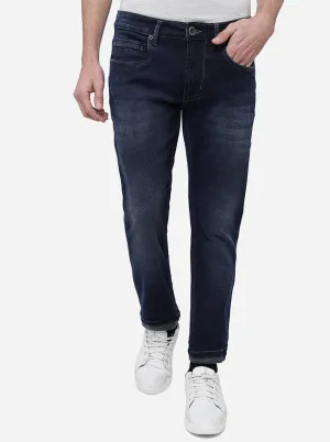 Mid Blue Washed Slim Fit Jeans | JadeBlue