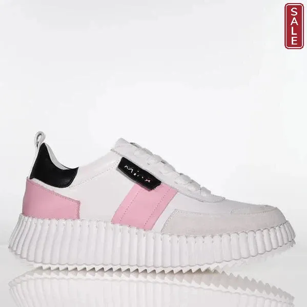 Minx Racer white pink black