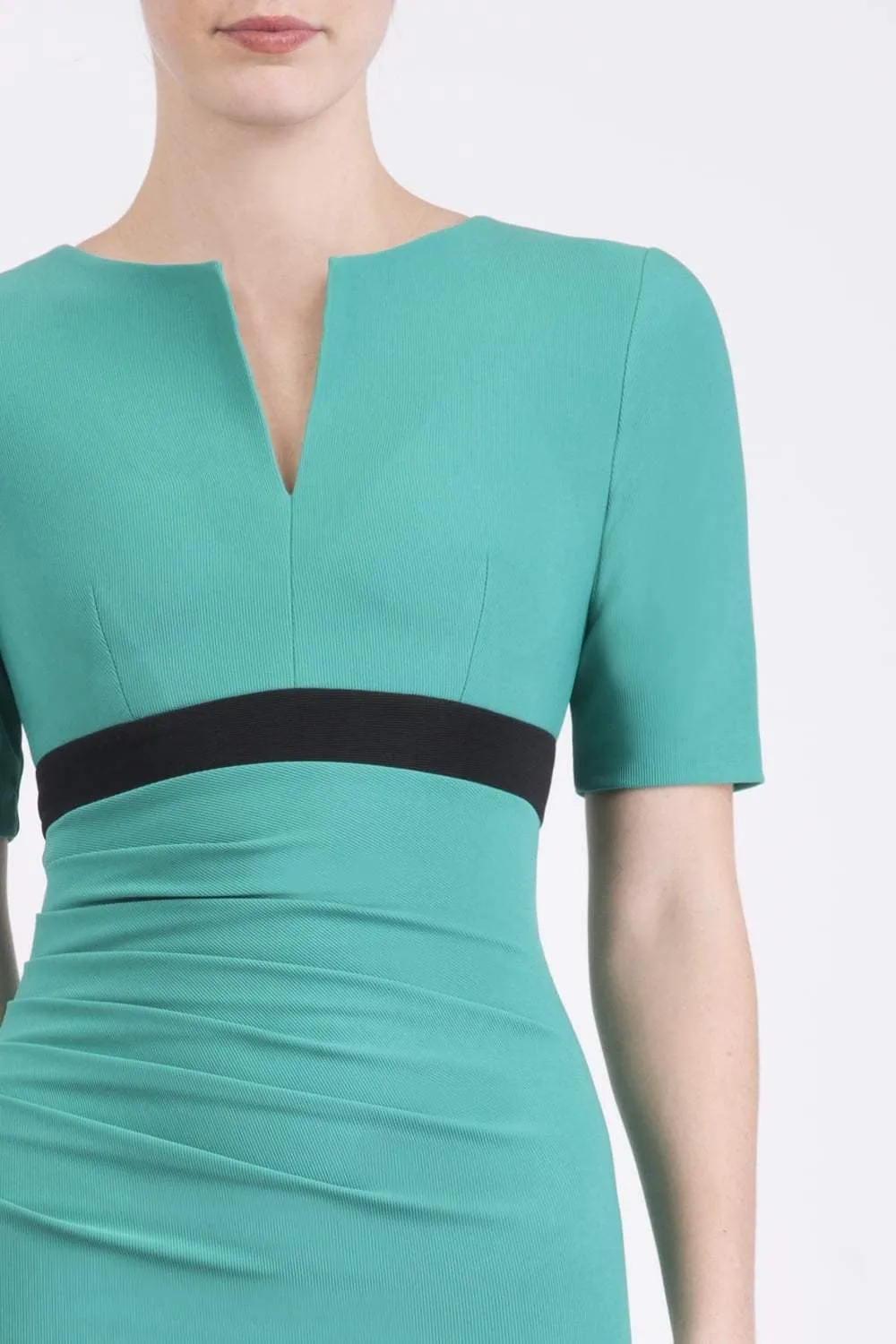 Nadia Sleeved Band Pencil Dress