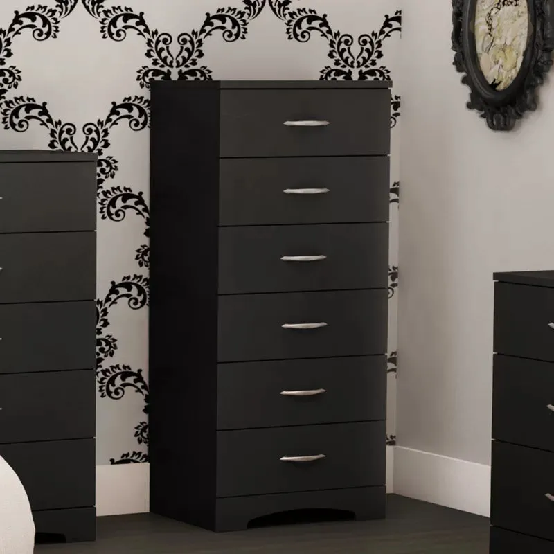 New in box! South Shore Step One 6 - Drawer Dresser in Dark Brown! Retails $349 