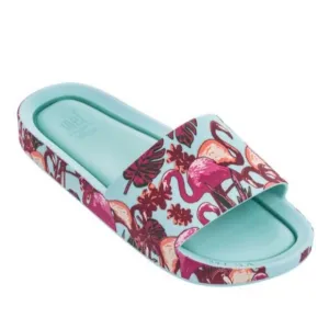 NEW Mini Melissa Mel Beach Slide Flamingo Sandal