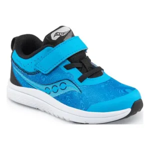 NEW SAUCONY kid's kinvara 14 ac jr sneakers in vizi blue echo