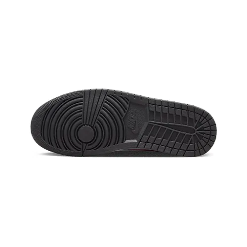 Nike Air Jordan 1 Mid 'Black Fire Red' TD