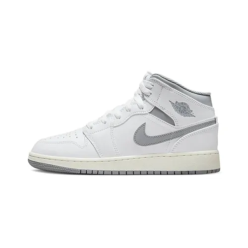 Nike Air Jordan 1 Mid 'Neutral Grey' GS