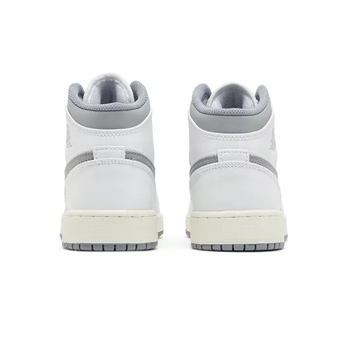 Nike Air Jordan 1 Mid 'Neutral Grey' GS