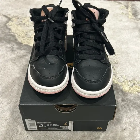 Nike Air Jordan Kids Black Sneakers