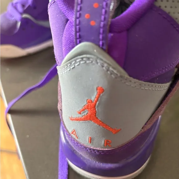 Nike Air Jordan Kids Purple Sneakers size 4