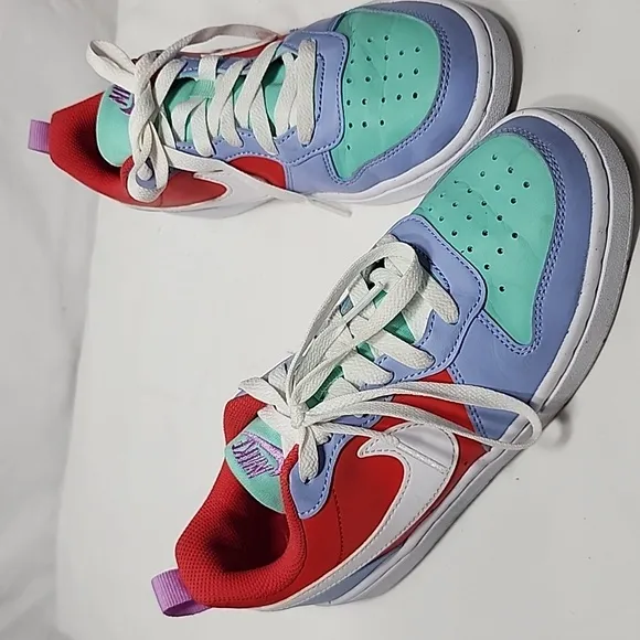 Nike Court Borough Low Recraft Cobalt Bliss Size 3.5Y