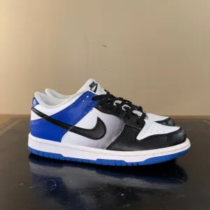 Nike Dunk Low Game Royal Black Fade HJ9209-400 Big Kids Size 3.5Y