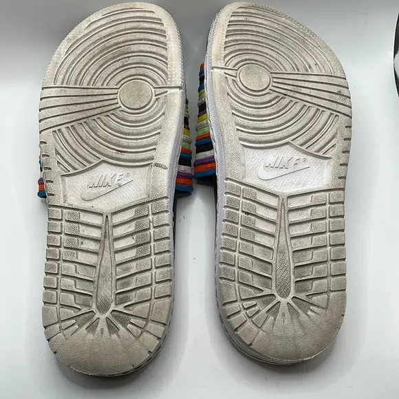 Nike Jordan Modero 2‎ Slide Sandal Multi-Color Womens Size 12 Mens Size 10