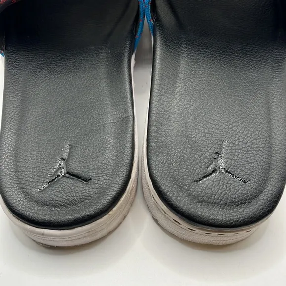 Nike Jordan Modero 2‎ Slide Sandal Multi-Color Womens Size 12 Mens Size 10