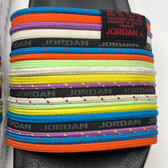 Nike Jordan Modero 2‎ Slide Sandal Multi-Color Womens Size 12 Mens Size 10