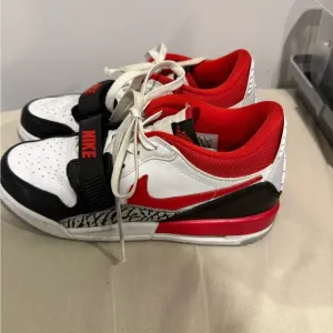Nike Kids' Red and White Sneakers