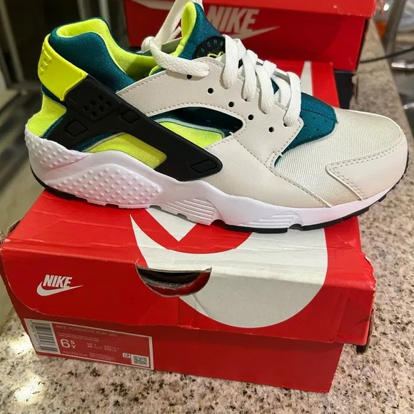 Nike Kids' White and Black Sneakers