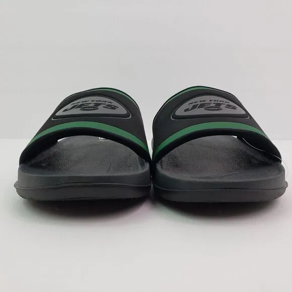 Nike Offcourt NFL New York Jets Mens Size 11 Black Slide Sandals DD0528-001