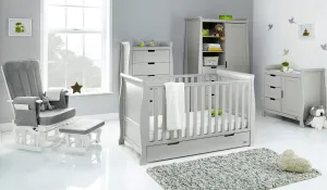 Obaby Stamford Classic 5 Piece Room Set Warm Grey