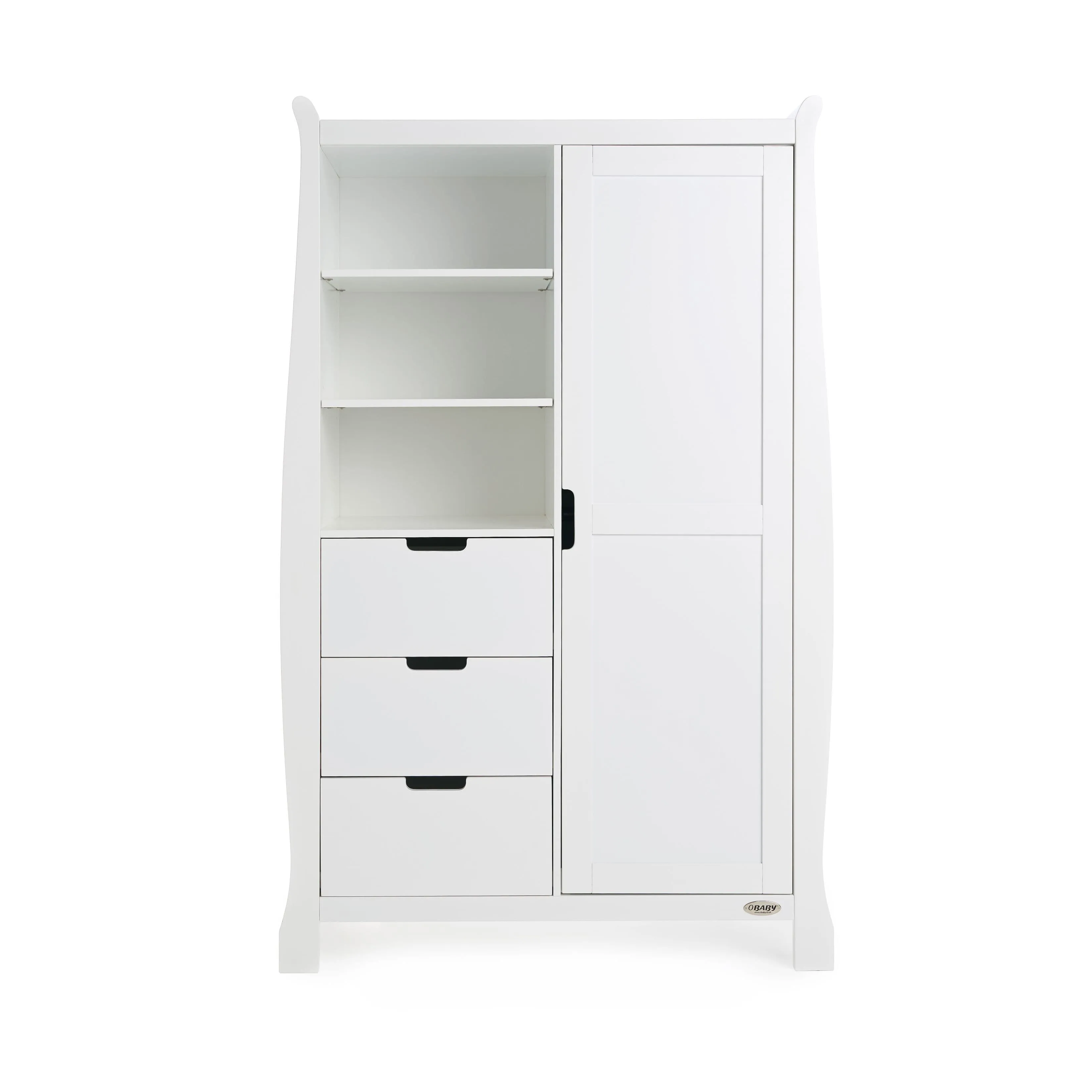 Obaby Stamford Luxe 3 Piece Room Set White