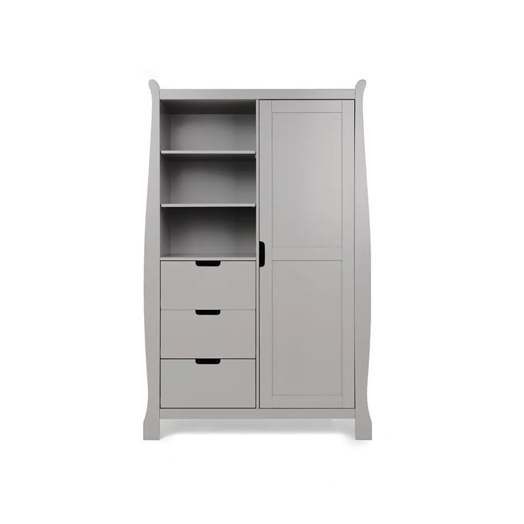 OBABY Stamford Luxe 5 Piece Room Set - Warm Grey