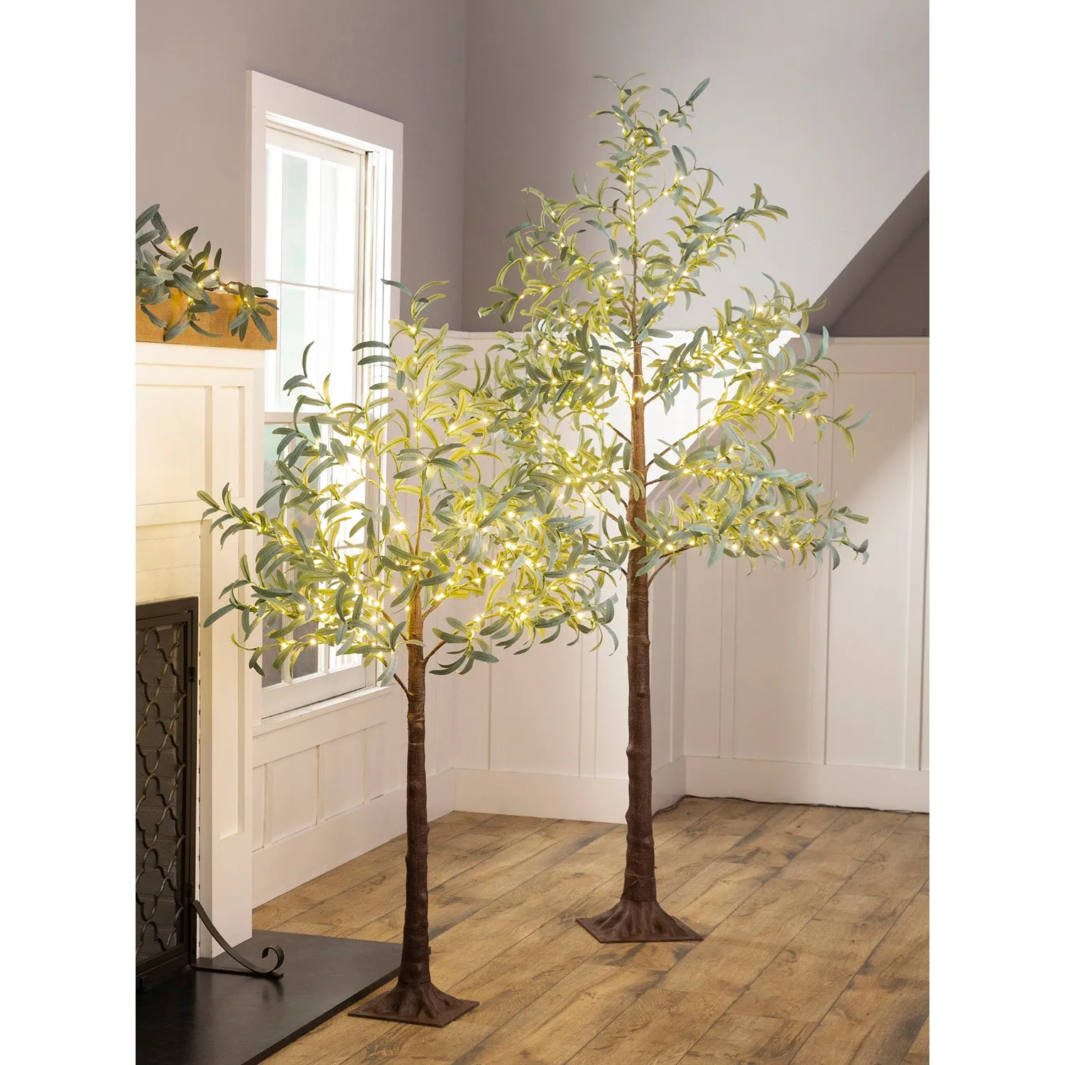 Olive Tree, Warm white 140 Micro Lights, 4',2phl097