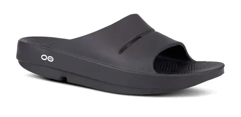OOFOS Unisex's Ooahh - Black