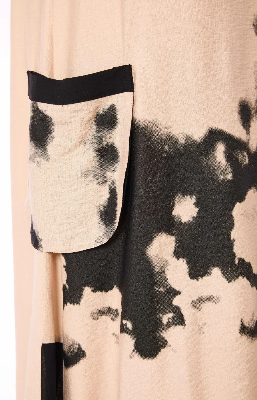 Ora Shadow Dress in Beige