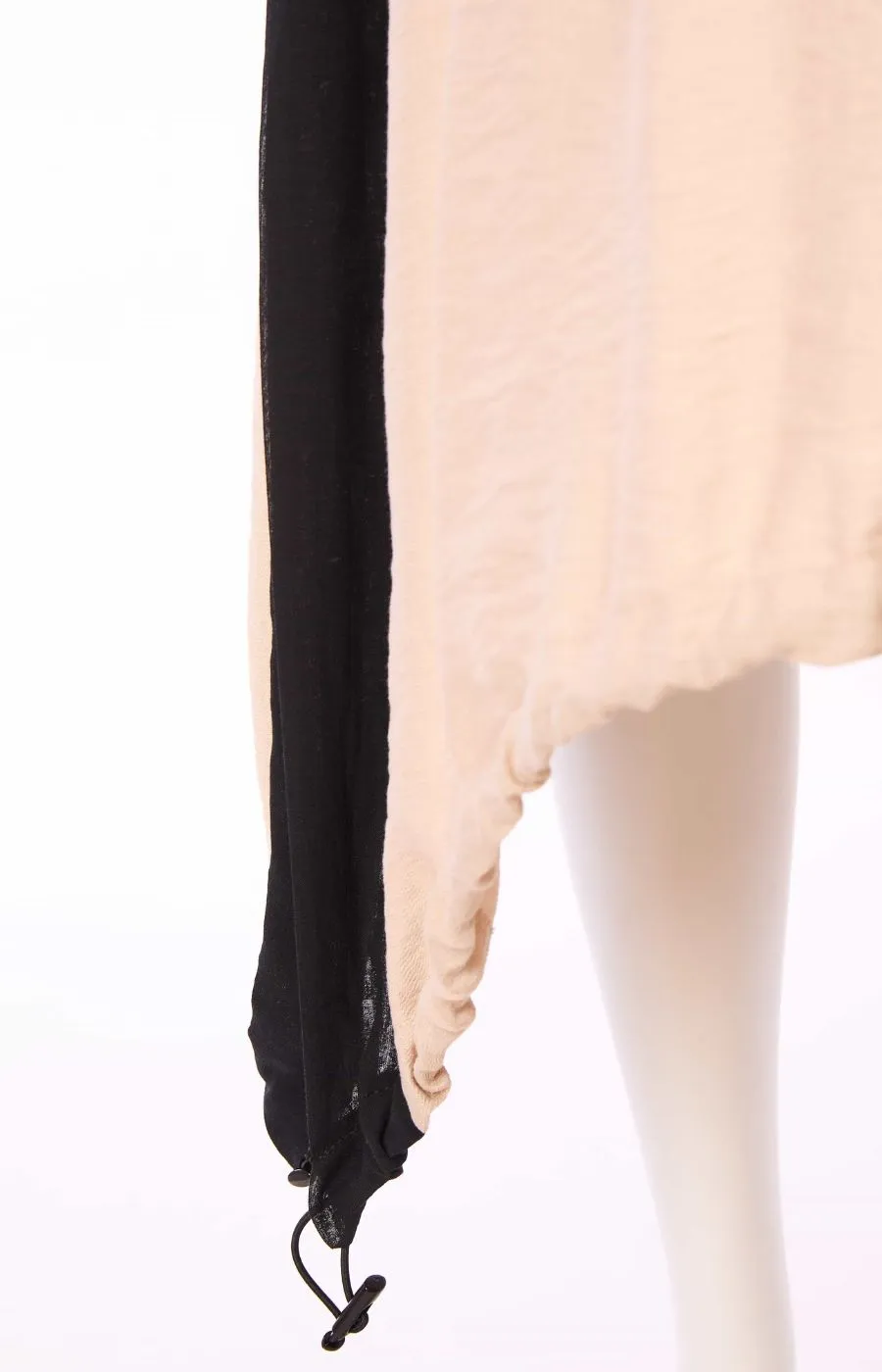 Ora Shadow Dress in Beige