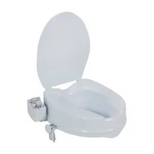 PreserveTech Raised Toilet Seat with Bidet (Warm & Ambient Water)