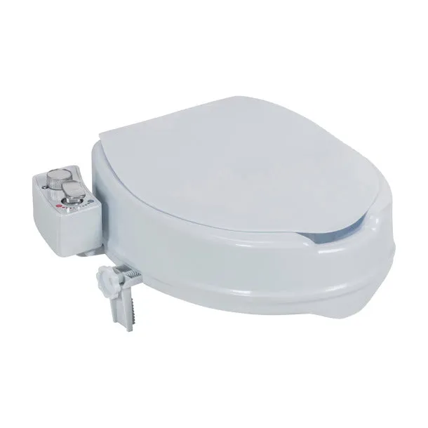 PreserveTech Raised Toilet Seat with Bidet (Warm & Ambient Water)