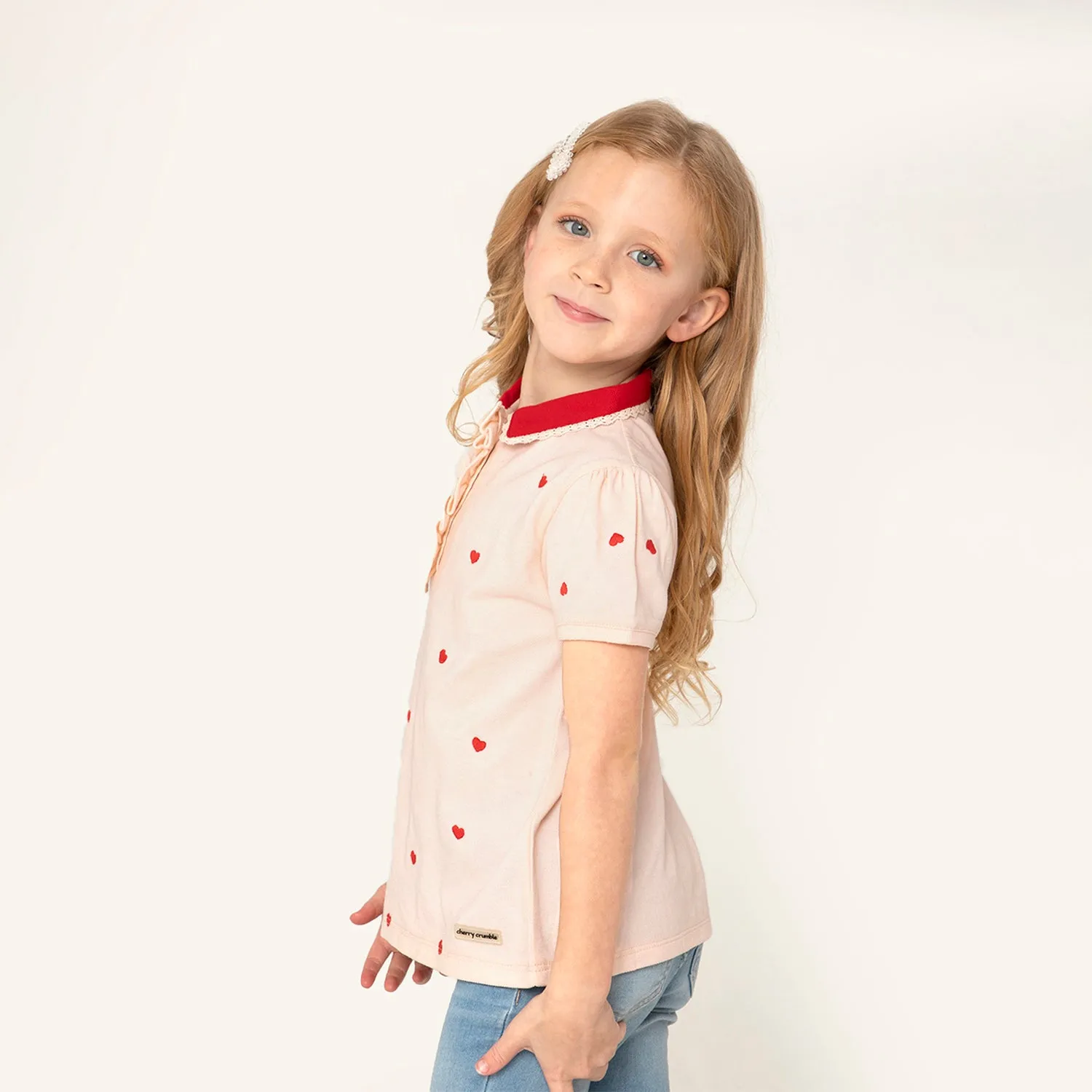 Red Hearty Top