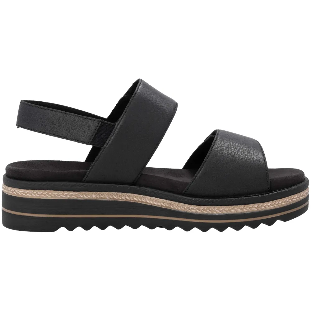 Remonte D0Q59-00 (Gilt) Black Sandals