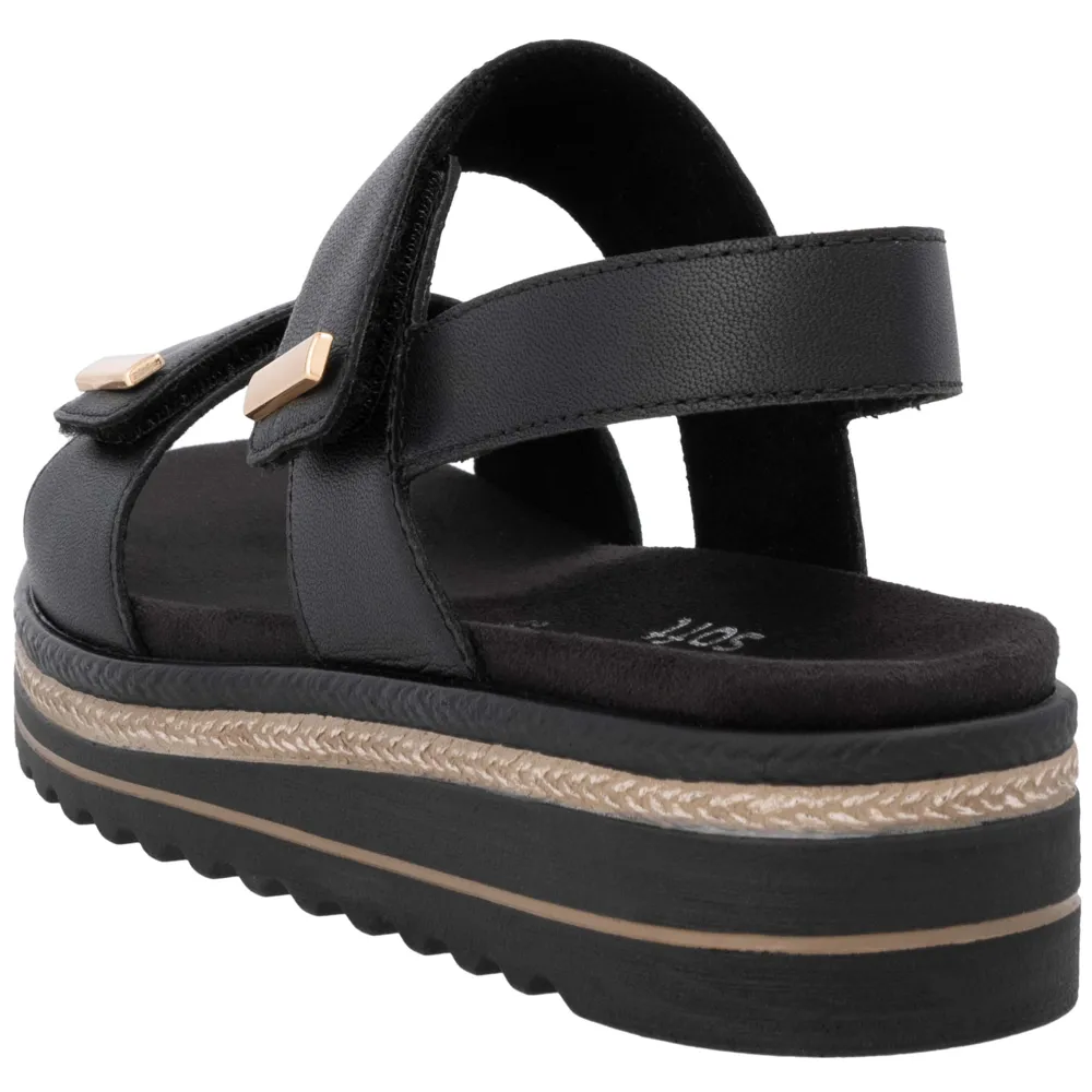 Remonte D0Q59-00 (Gilt) Black Sandals