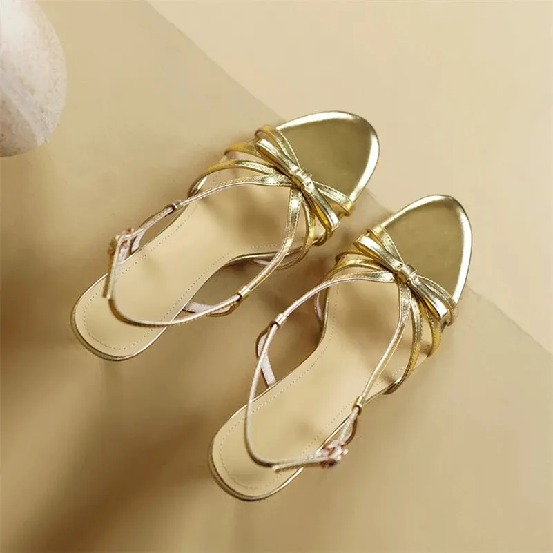 Rowland Leather High Heel Sandals