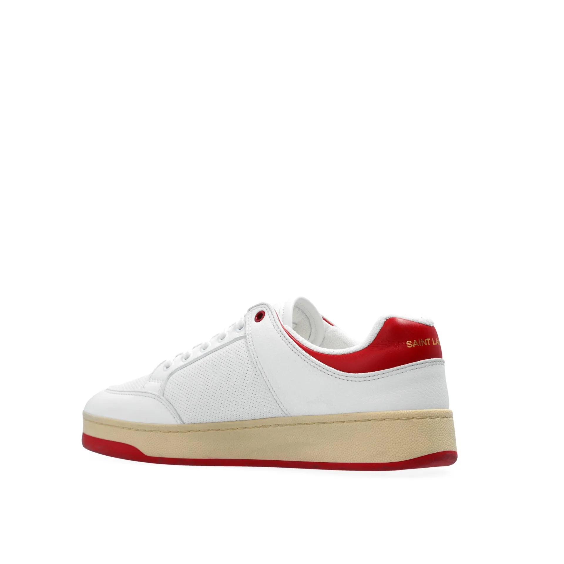 SAINT LAURENT Leather Sneakers for Men - Trendy and Sophisticated