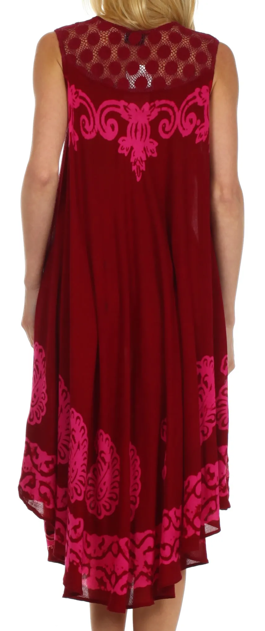 Sakkas Zayna Embroidered Caftan Dress