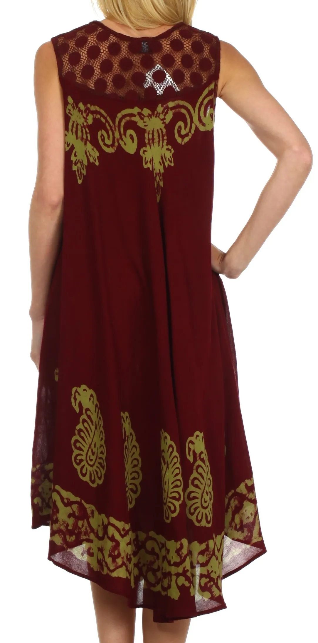 Sakkas Zayna Embroidered Caftan Dress